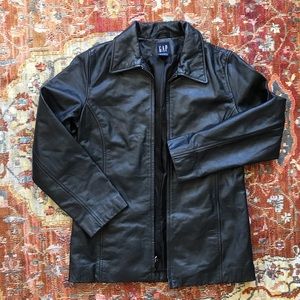 GAP women’s leather jacket
